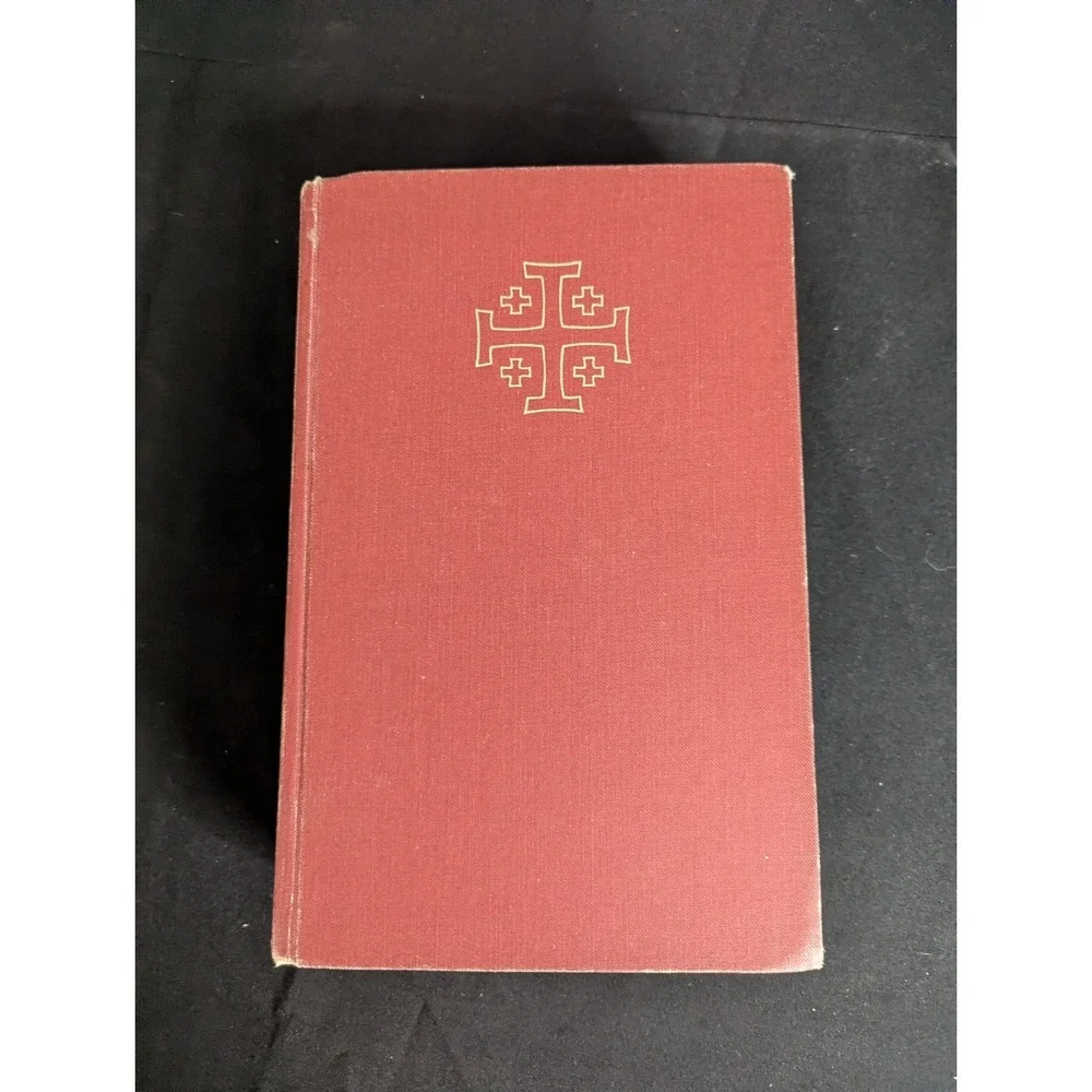 Vintage THE JERUSALEM BIBLE 1970's readers edition hardcover book estate‎ find
